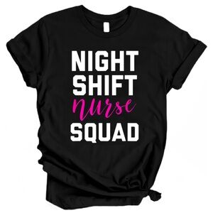 Night Shift Nurse Squad Women’s Short Sleeve T-shirt